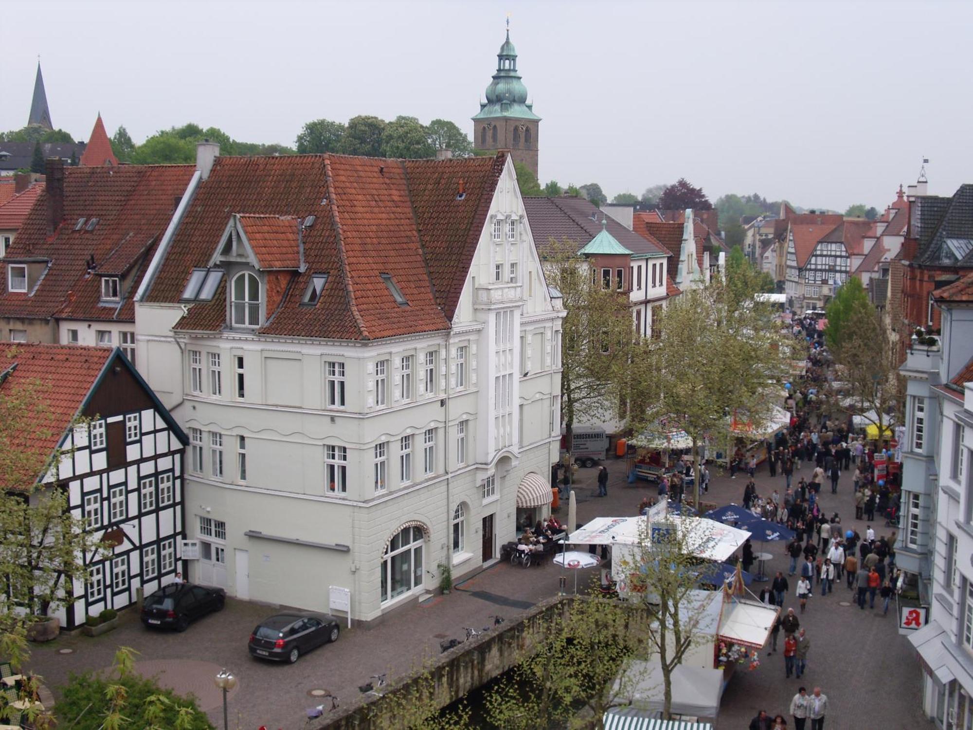 Hotel&Café KleinerGrünauer Bad Salzuflen Exterior foto