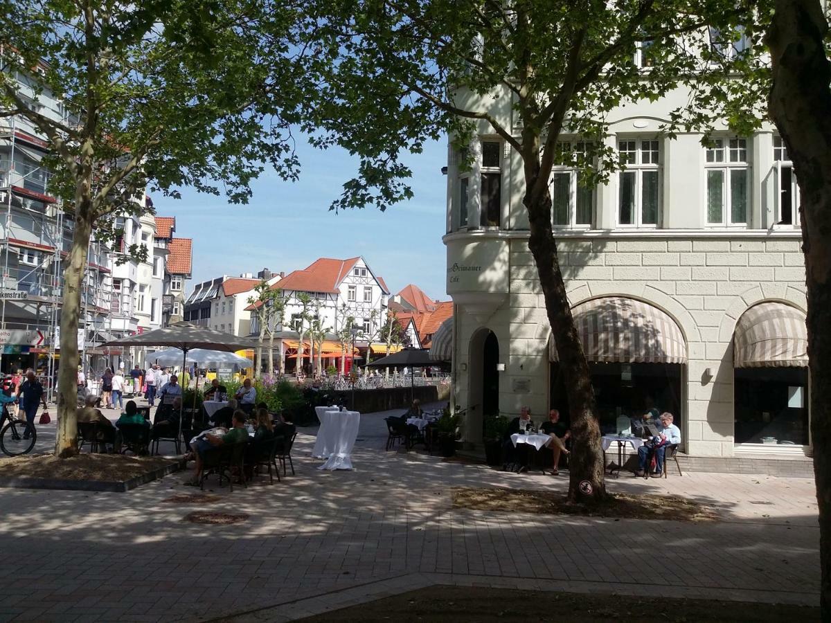 Hotel&Café KleinerGrünauer Bad Salzuflen Exterior foto